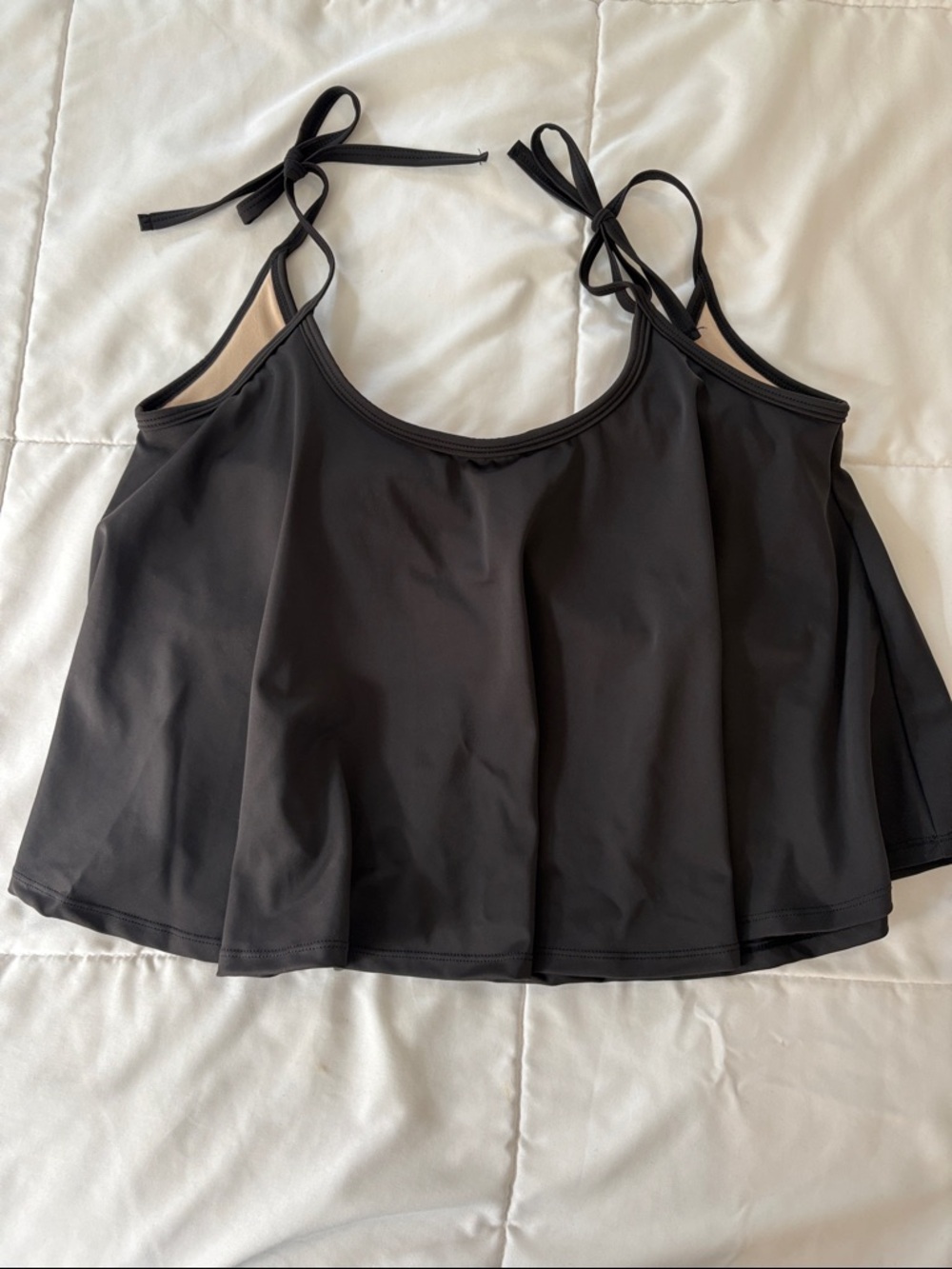 Kortni Jeane Women’s XL Black Swim Top